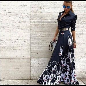 Long Mickey skirt